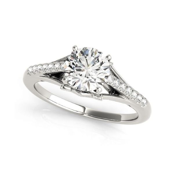 14k WG Diamond Engagement Ring The Ring Austin Round Rock, TX