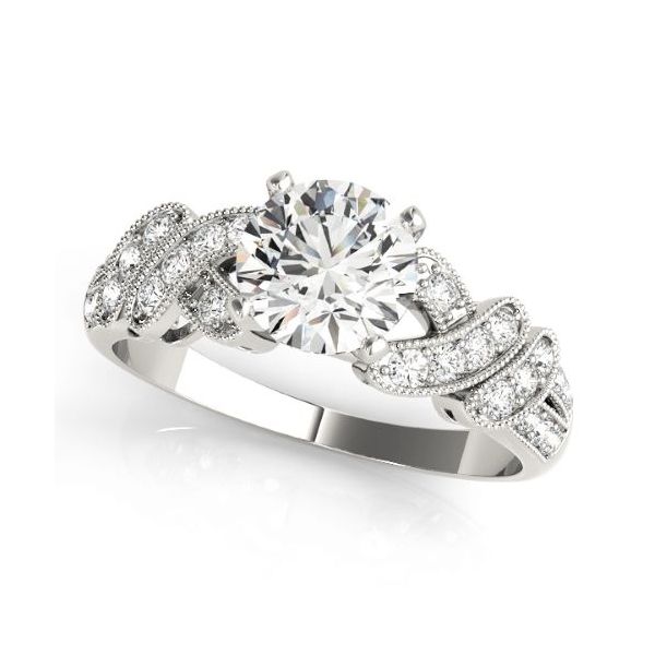 Fancy Twist Diamond Engagement Ring The Ring Austin Round Rock, TX