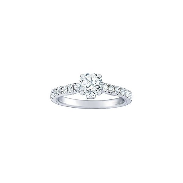 Classic Prong Set Diamond Engagement Ring The Ring Austin Round Rock, TX