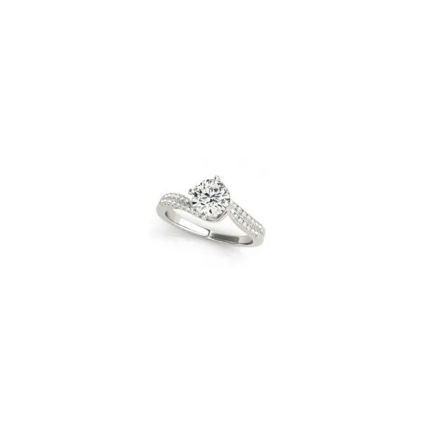Two Row Diamond Engagement Ring The Ring Austin Round Rock, TX