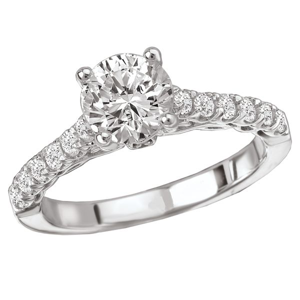 Classic Diamond Engagement Ring The Ring Austin Round Rock, TX