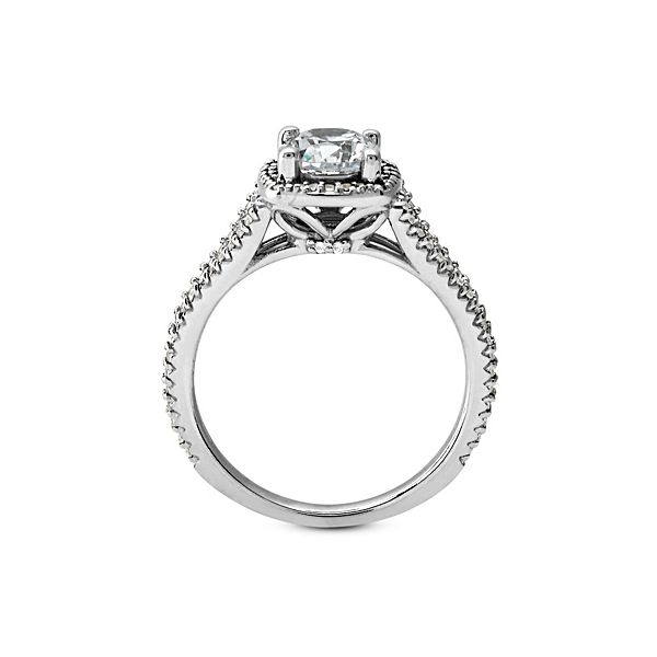 Halo Engagement Ring Image 3 The Ring Austin Round Rock, TX