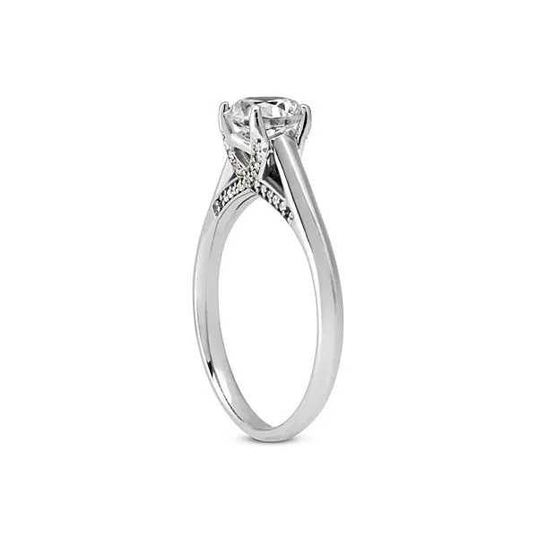 Peek-a-boo Diamond Engagement Ring Image 2 The Ring Austin Round Rock, TX