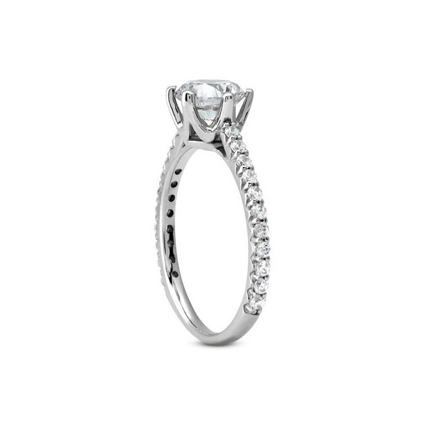 6 Prong Center Classic Diamond Engagement Ring Image 2 The Ring Austin Round Rock, TX