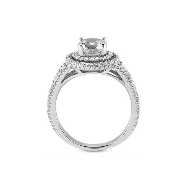 Halo Engagement Ring Image 3 The Ring Austin Round Rock, TX