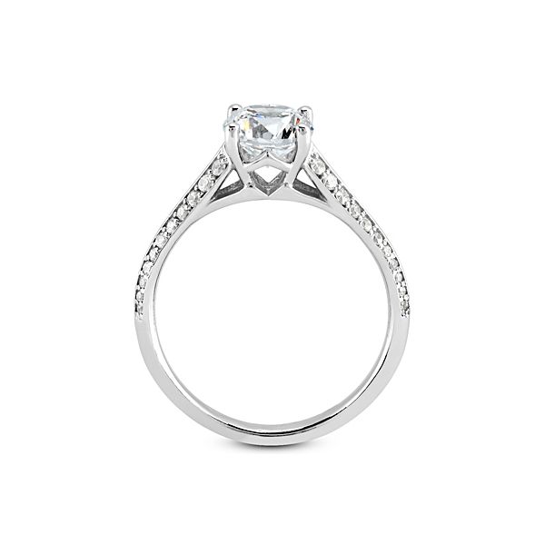 Multi-Row Engagement Ring Image 3 The Ring Austin Round Rock, TX