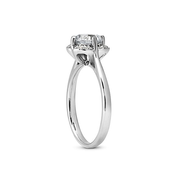 Halo Engagement Ring Image 2 The Ring Austin Round Rock, TX