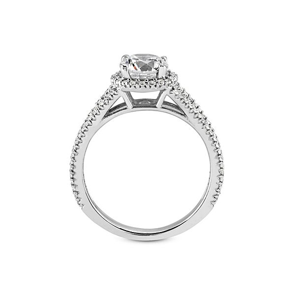 Halo Engagement Ring Image 3 The Ring Austin Round Rock, TX