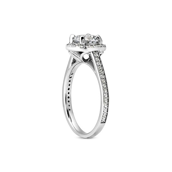 Halo Engagement Ring Image 2 The Ring Austin Round Rock, TX