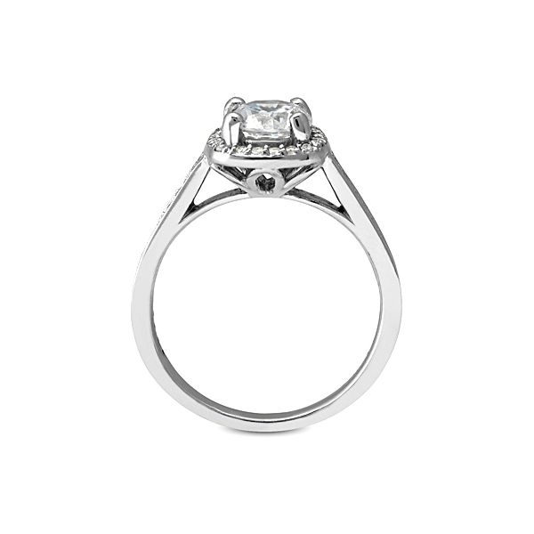 Halo Engagement Ring Image 3 The Ring Austin Round Rock, TX