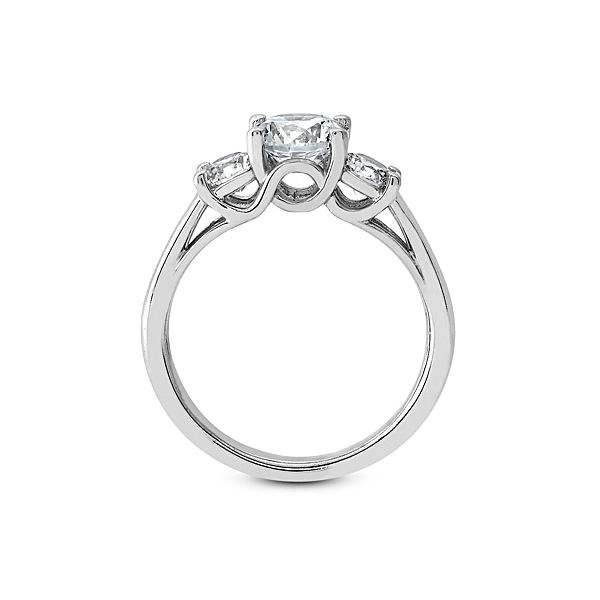 Three Stone Engagement Ring Image 2 The Ring Austin Round Rock, TX