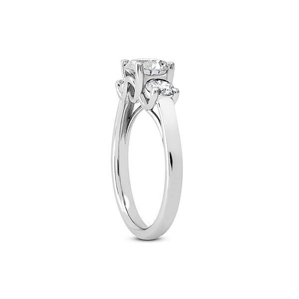 Three Stone Engagement Ring Image 3 The Ring Austin Round Rock, TX