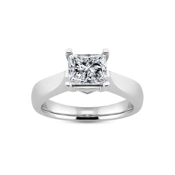 Peek-a-boo Diamond Engagement Ring The Ring Austin Round Rock, TX