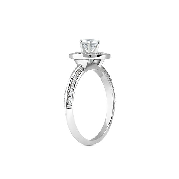 Halo Engagement Ring Image 2 The Ring Austin Round Rock, TX
