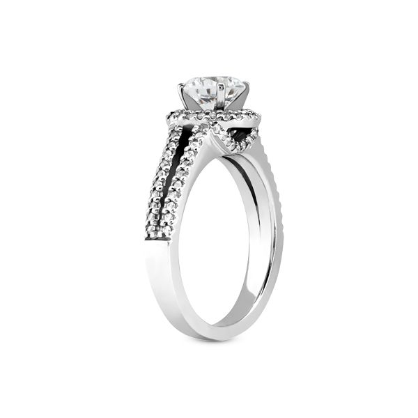 Halo Engagement Ring Image 2 The Ring Austin Round Rock, TX