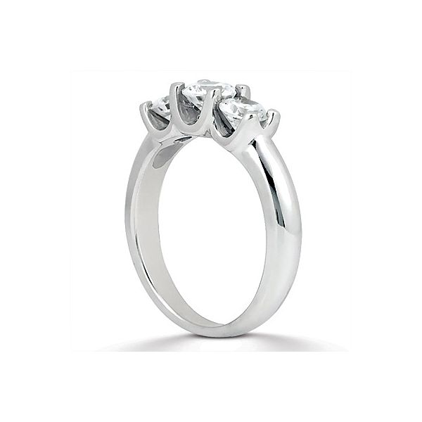 Three Stone Engagement Ring Image 2 The Ring Austin Round Rock, TX