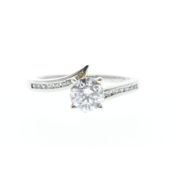 Petite Collection Channel Set Engagement Ring The Ring Austin Round Rock, TX