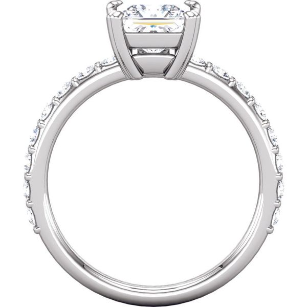 Diamond Semi-Mount Engagement Ring Ever & Ever Image 2 The Ring Austin Round Rock, TX