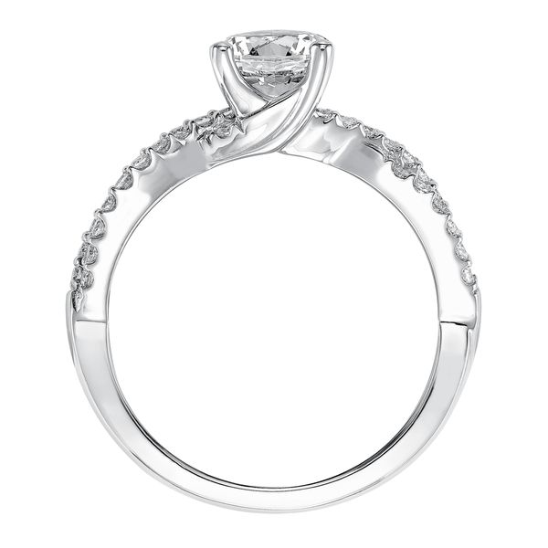 14K White Gold Diamond Ring Image 2 The Ring Austin Round Rock, TX