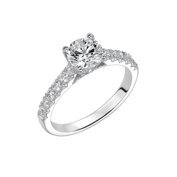 1/2 ctw Diamond Engagement Ring The Ring Austin Round Rock, TX