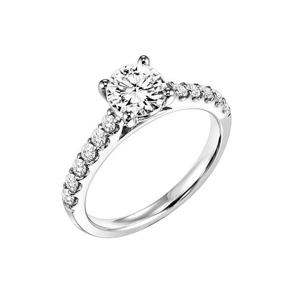 Classic 1/3 ctw Diamond Engagement Ring The Ring Austin Round Rock, TX