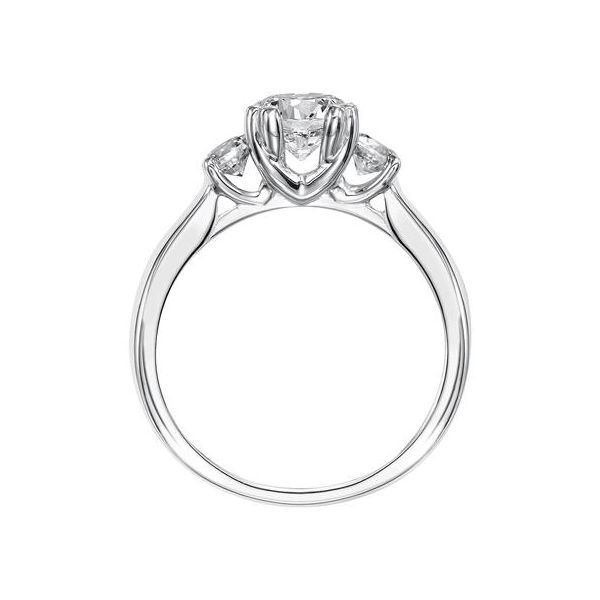 Three Stone Engagement Ring Image 3 The Ring Austin Round Rock, TX