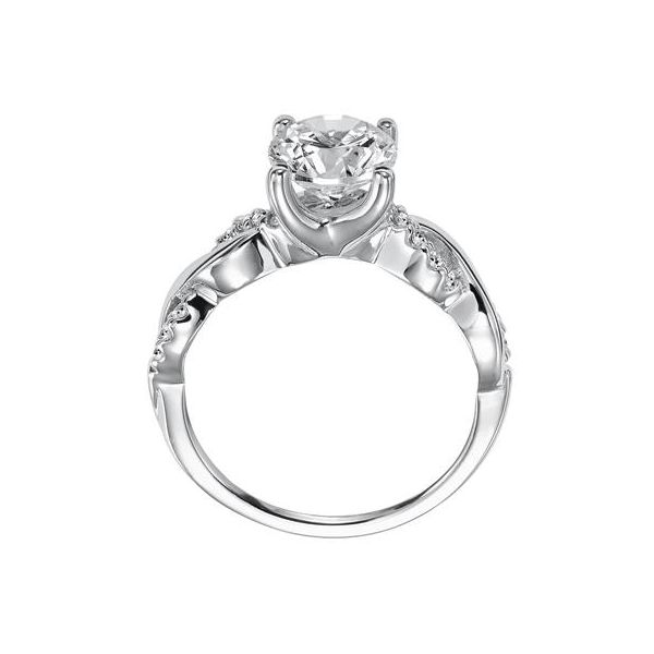 White Gold Diamond Engagement Ring Image 3 The Ring Austin Round Rock, TX
