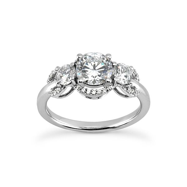 White Gold Diamond Engagement Ring The Ring Austin Round Rock, TX