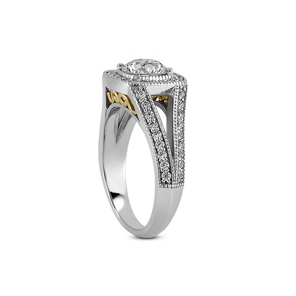 Halo Engagement Ring Image 2 The Ring Austin Round Rock, TX