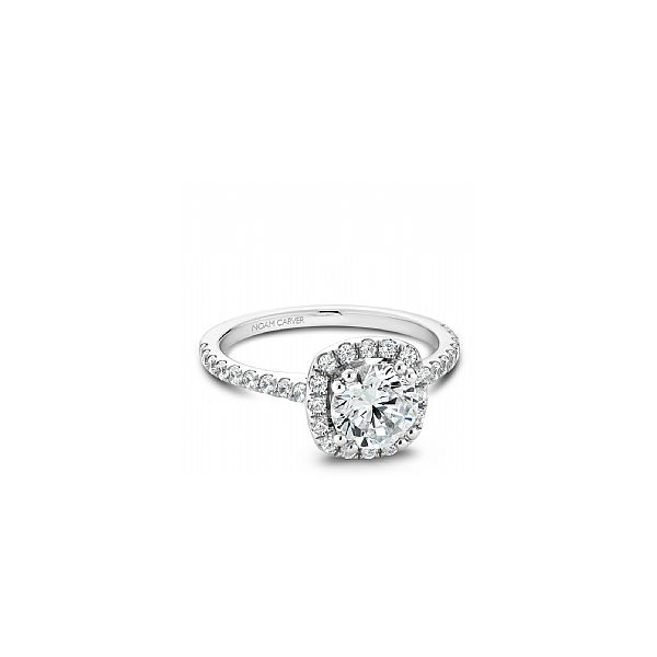 Halo Engagement Ring Image 2 The Ring Austin Round Rock, TX