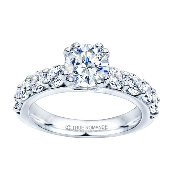 14K WG 1/2 ctw Classic Diamond Engagement Ring The Ring Austin Round Rock, TX