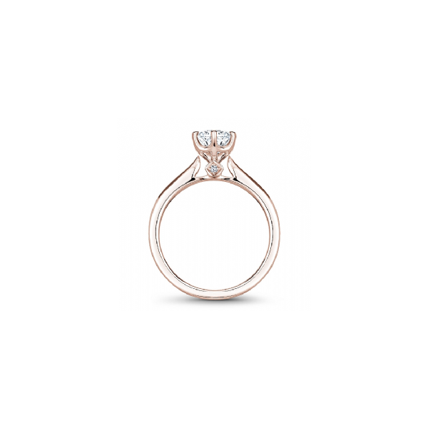 Diamond Semi-Mount Engagement Ring Noam Carver Image 3 The Ring Austin Round Rock, TX