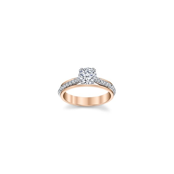 14k WG/RG 8 Prong Diamond Engagement Ring The Ring Austin Round Rock, TX