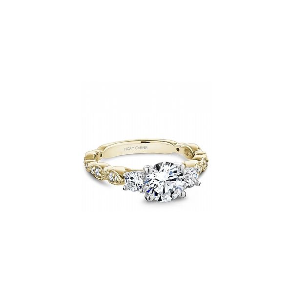 Three Stone Engagement Ring Image 2 The Ring Austin Round Rock, TX