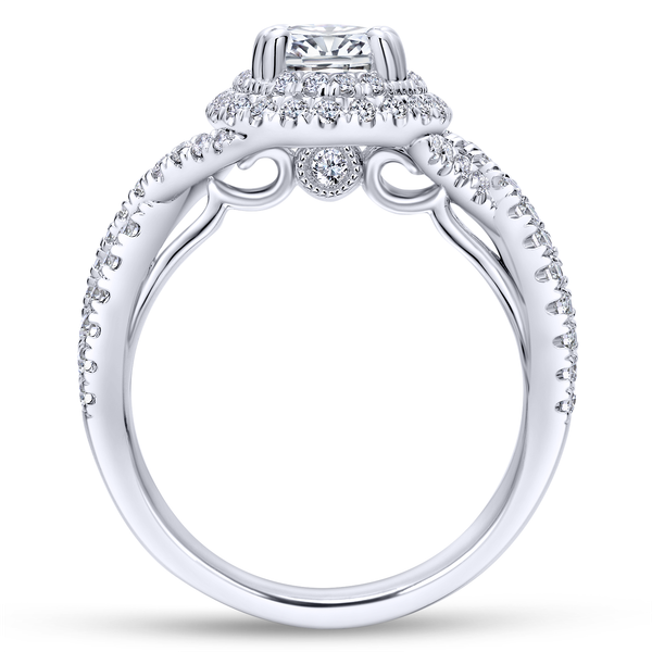 Halo Engagement Ring Image 3 The Ring Austin Round Rock, TX