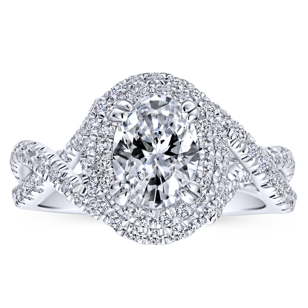 Halo Engagement Ring Image 5 The Ring Austin Round Rock, TX