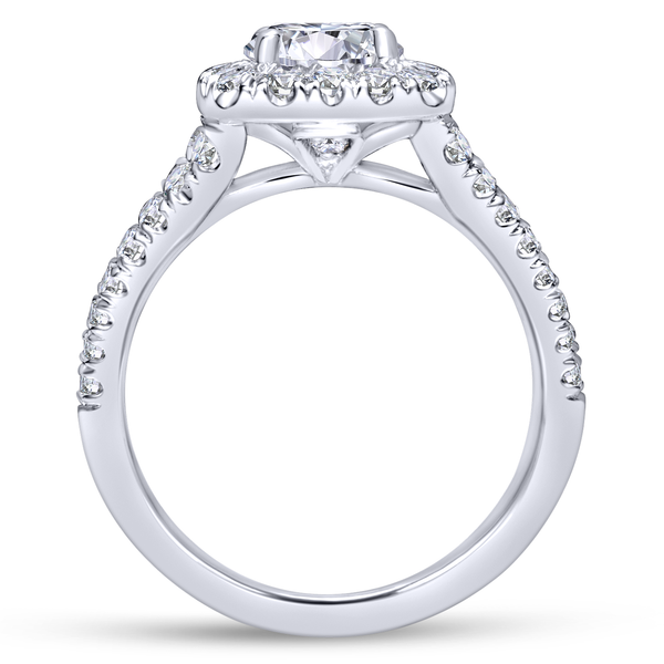 Halo Engagement Ring Image 3 The Ring Austin Round Rock, TX