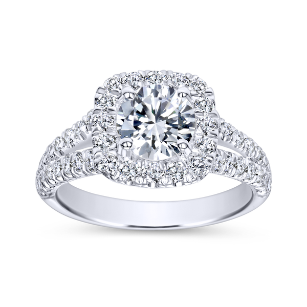 Halo Engagement Ring Image 5 The Ring Austin Round Rock, TX