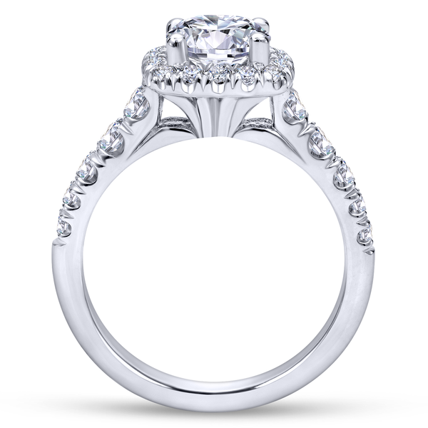 Halo Engagement Ring Image 3 The Ring Austin Round Rock, TX