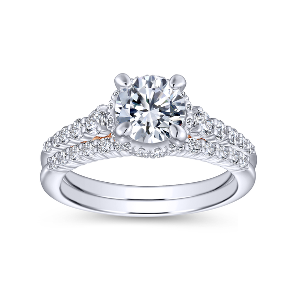 Diamond Semi-Mount Engagement Ring Image 4 The Ring Austin Round Rock, TX