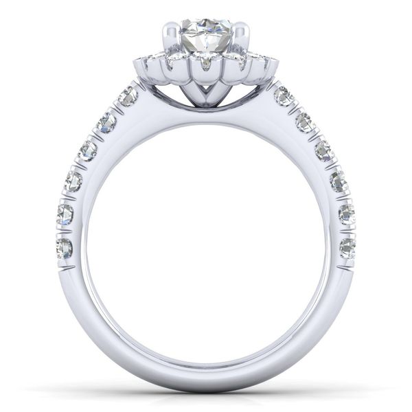 Halo Engagement Ring Image 3 The Ring Austin Round Rock, TX