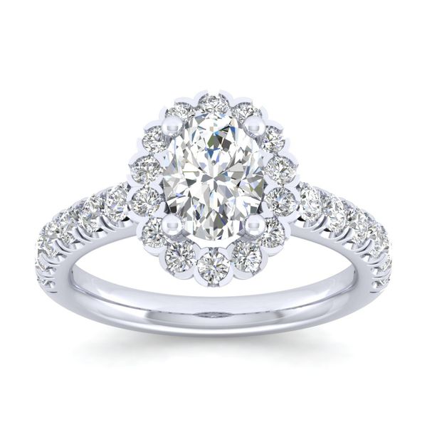 Halo Engagement Ring Image 5 The Ring Austin Round Rock, TX