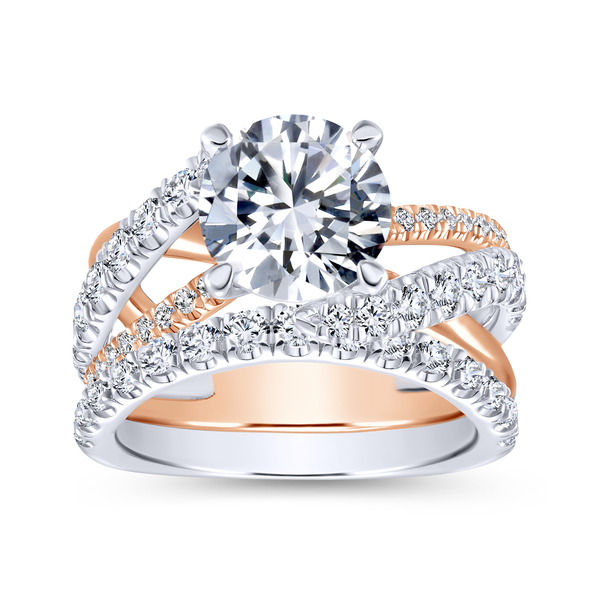 Diamond Semi-Mount Engagement Ring Image 4 The Ring Austin Round Rock, TX