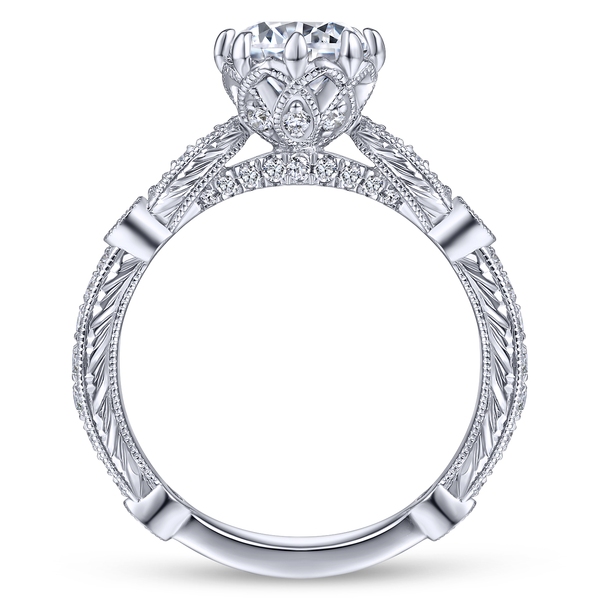 Vintage Engagement Ring Image 3 The Ring Austin Round Rock, TX