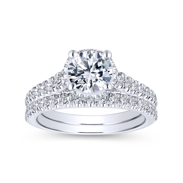Diamond Semi-Mount Engagement Ring Image 4 The Ring Austin Round Rock, TX