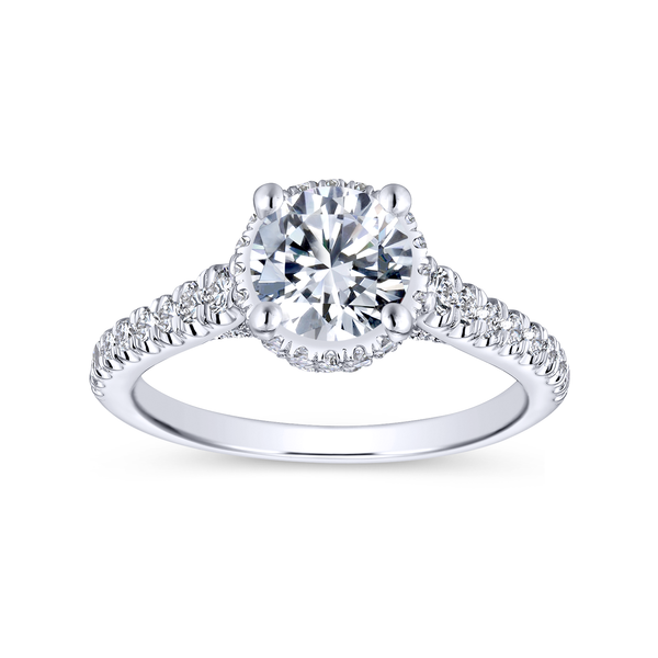 Diamond Semi-Mount Engagement Ring Image 5 The Ring Austin Round Rock, TX