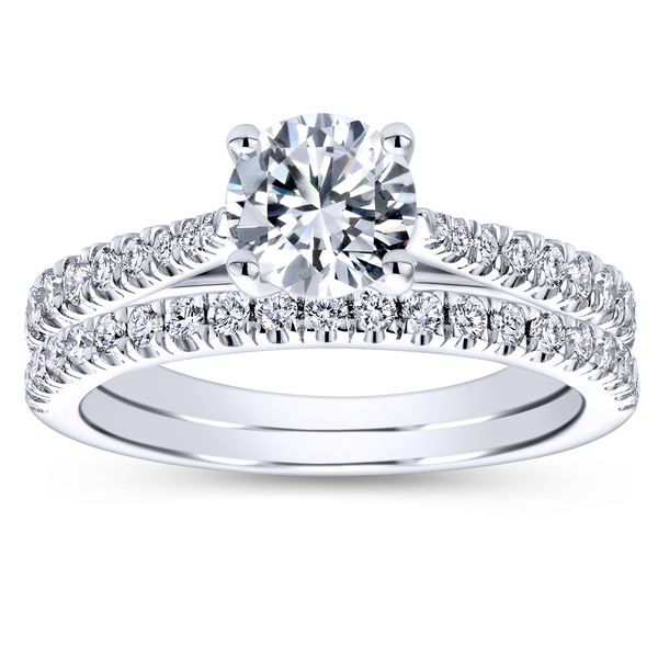 Diamond Semi-Mount Engagement Ring Image 4 The Ring Austin Round Rock, TX