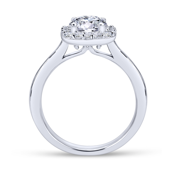 Halo Engagement Ring Image 3 The Ring Austin Round Rock, TX