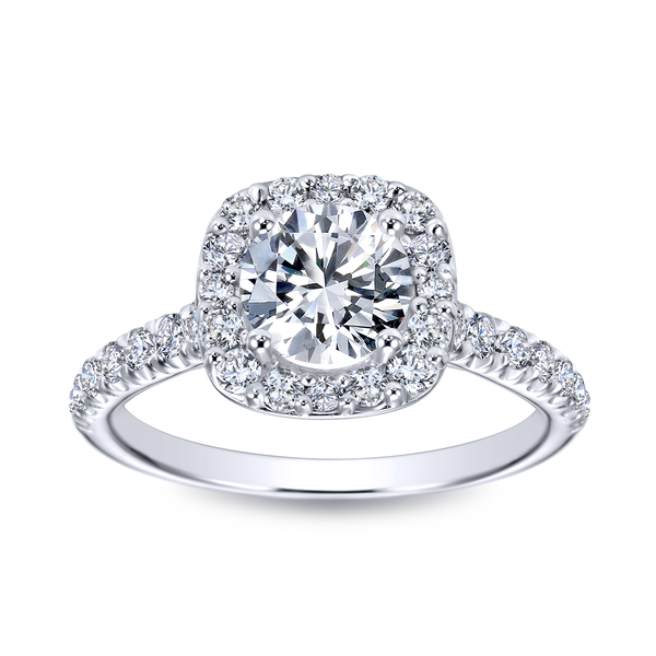 Halo Engagement Ring Image 5 The Ring Austin Round Rock, TX