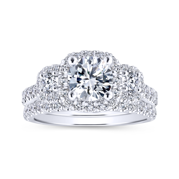 Halo Engagement Ring Image 4 The Ring Austin Round Rock, TX